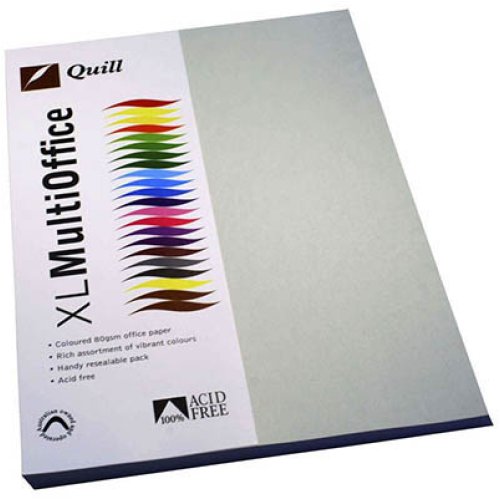 Copy Paper Quill A4 XL Grey Pk100 Skout Office Supplies