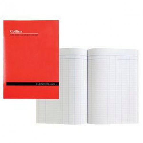 Account Book Collins A4 A24 4MC 24 Leaf Skout Office Supplies
