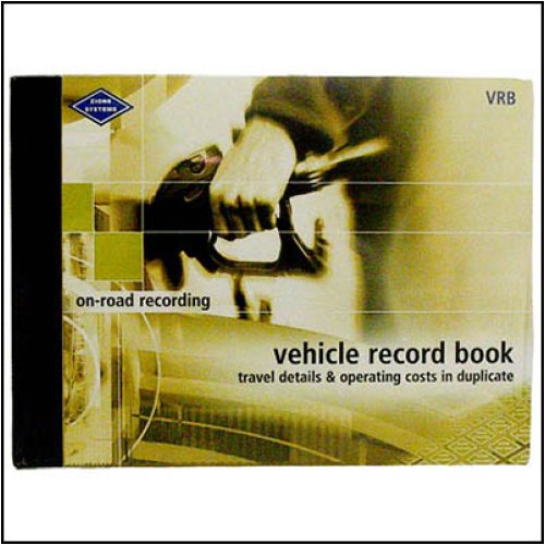 Vehicle Record Book Zions Duplicate 165x220mm 36 Pages Skout