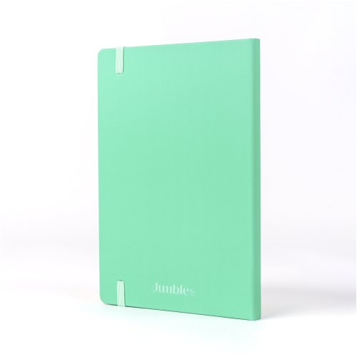 Notebook Jumble Notebook - Jumble and Co - A5 - Moodler - Ruled - 160 Page - Mint ...