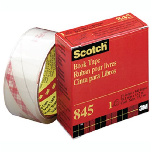 Book Binding Tape 3M 845 50MM x 13.7M Clear Skout Office Supplies