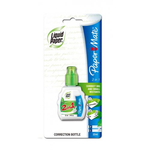 Correction Fluid Liquid Paper Combo 2 In 1 22ml Skout Office