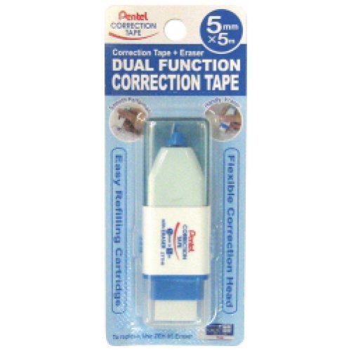 Correction Tape Pentel XZTTH5W +Eraser 5mm x 5m Skout Office