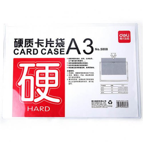 Document Protector - Deli - Rigid - A3 | Skout Office Supplies