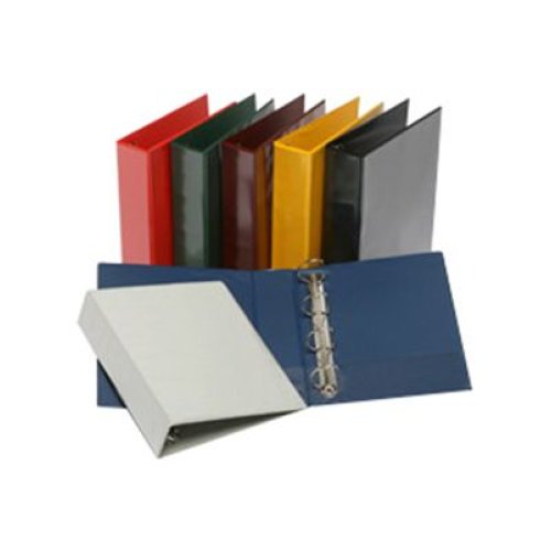 Binder Clearview Insertable A4 4 Ring D 50mm Bantex Yellow Skout