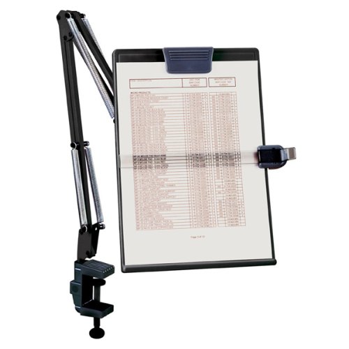 Copy Holder DAC Flex Arm 17007 Black Skout Office Supplies