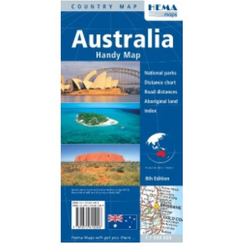 Map Hema Australia Handy Skout Office Supplies