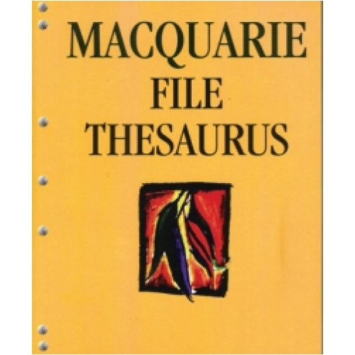 Thesaurus Macquarie File Skout Office Supplies