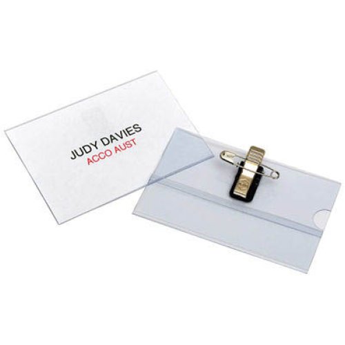 Convention Card Holder Rexel Recycled Pin And Clip Box of 50