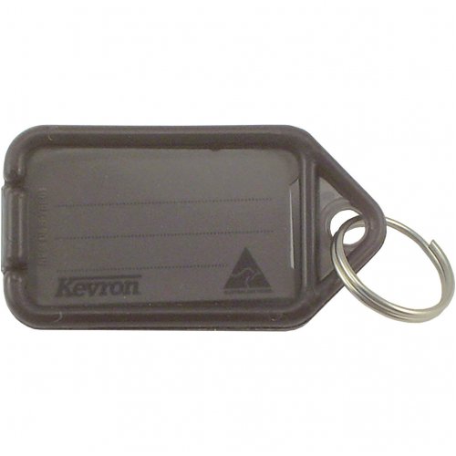 Key Tags Kevron ID5 Graphite Pack of 50 Skout Office Supplies