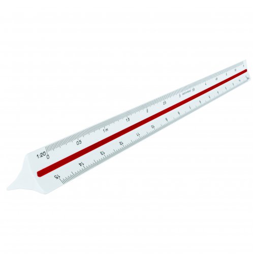 Ruler - Maped - Triangular - Scale 1:20 1:100 | Skout Office Supplies