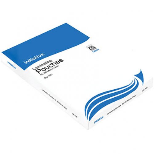 Laminating Pouches Initiative A5 100 Micron Pack of 100 Skout