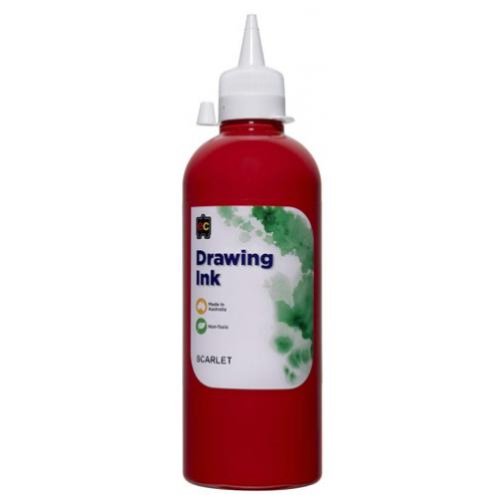 Drawing Ink - EC - 500ml - Scarlet | Skout Office Supplies