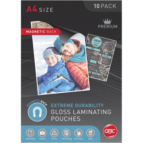 Laminating Pouches GBC A4 175 Micron Pack of 10