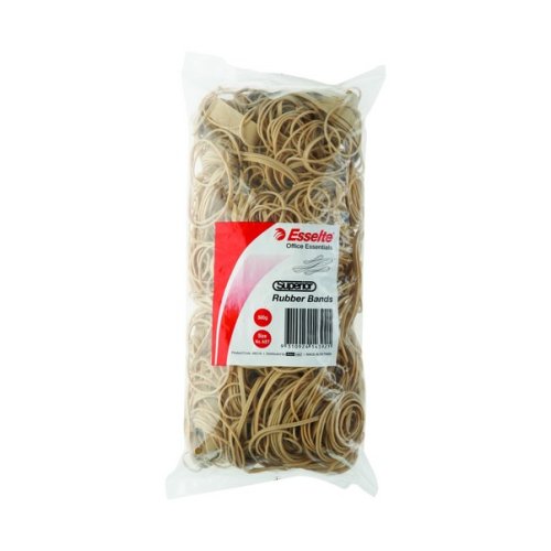 Rubber Bands Esselte Superior Assorted Sizes 500gm Skout