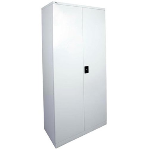 Go Steel Stationery Cupboard 4 Shelves 2000 x 910 x 450mm White China