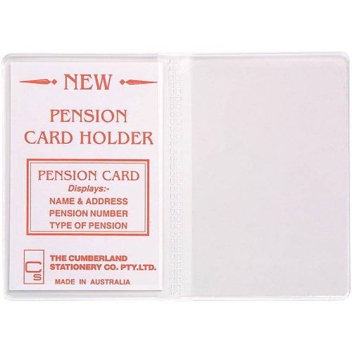 Pension Card Holder 723PCH Pack of 10 Skout Office Supplies