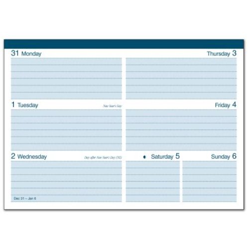 Calendar Desk Refill Collins To Fit DCRW 2015 Skout Office Supplies