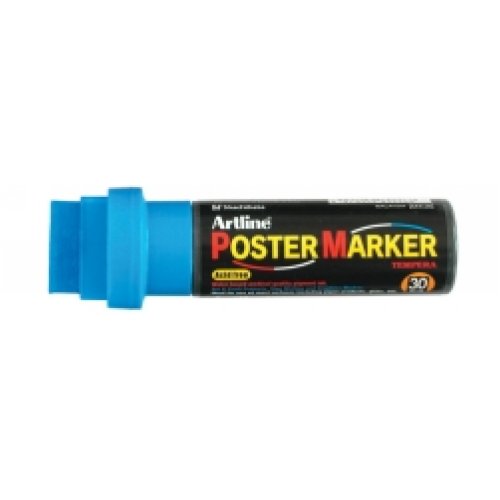 Marker Artline Poster Tempera 30mm Blue Skout Office Supplies