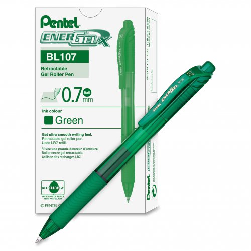 Rollerball Pen - Pentel - BL107 Energel X - Gel - Retractable - 0.7mm ...