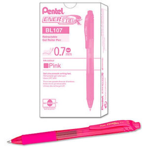 Rollerball Pen - Pentel - BL107 Energel X - Gel - Retractable - 0.7mm ...