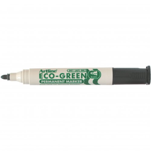 Permanent Marker - Artline - 177 - Eco-green - Bullet - 2mm - Black ...