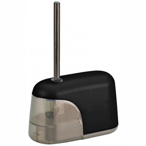 Pencil Sharpener Esselte Battery Operated Black Skout Office