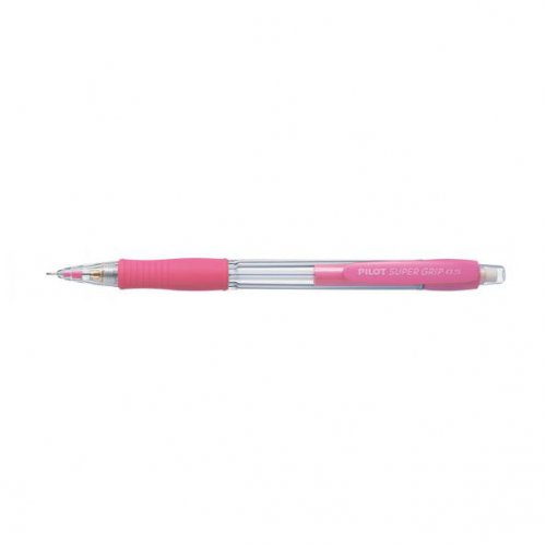 Mechanical Pencil Pilot H185 Super Grip Pink Barrel 0.5mm