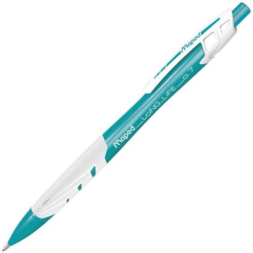 Mechanical Pencil Maped Long Life 0.7mm Blue Barrel Skout