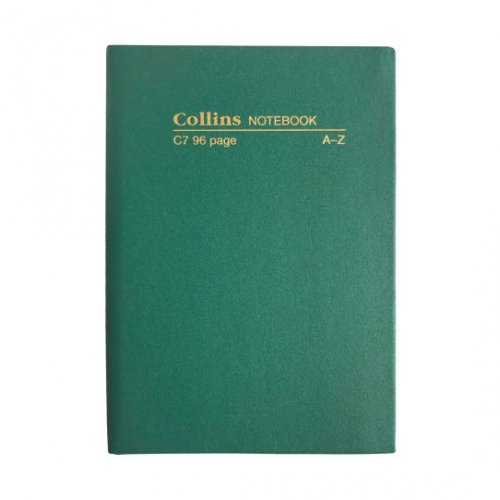 Notepad Collins Note Book - Collins - C7 - A-Z - 96pg | Skout Office Supplies