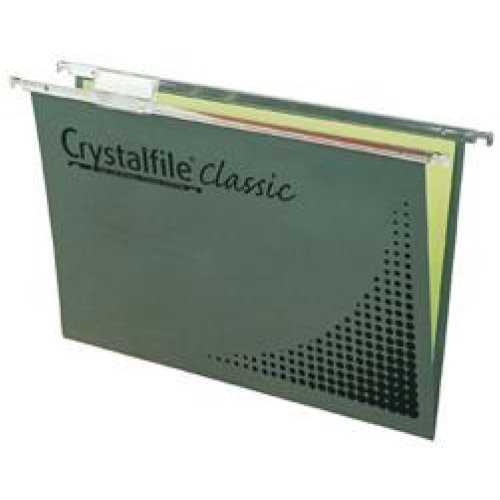 Suspension File Twinlock FC CrystalFile Pack of 50 Skout Office Supplies