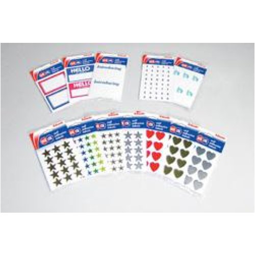Rectangular Labels - Quik Stik - 48 x 75mm - White with Border - Pack ...