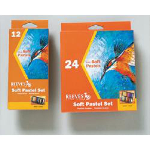 Crayons - Reeves - Soft Pastels - Pack of 12 | Skout Office Supplies