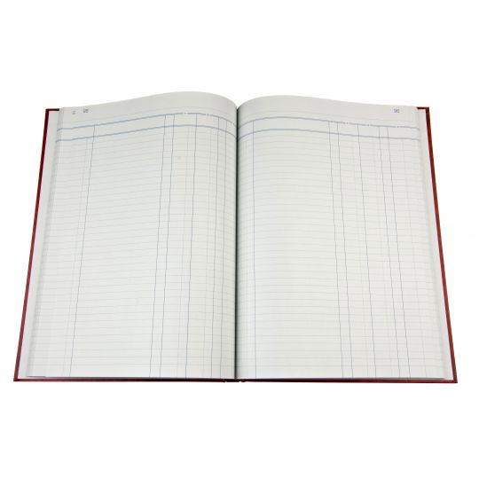 Account Book Collins A4 3880 3MC Treble Cash 84 Leaf Skout